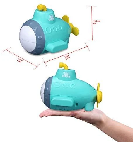 BB JUNIOR vonios žaislas Splash 'N Play Submarine Projector, 16-89001