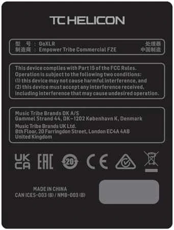 Garso Sąsaja - TC Helicon GO XLR-WH USB Interface Balta