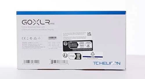 Garso Mikseris - TC Helicon Go XLR Mini USB Maitinamas XLR Įėjimas 24-bit Apdorojimas Juodas