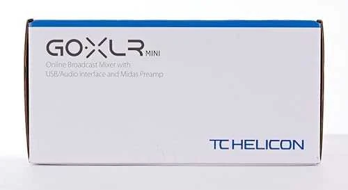 Garso Mikseris - TC Helicon Go XLR Mini USB Maitinamas XLR Įėjimas 24-bit Apdorojimas Juodas