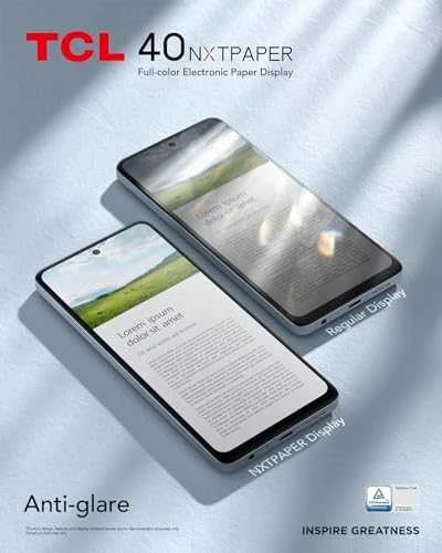 TCL 40 NXTPAPER Midnight mėlynas