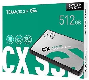 TEAM GROUP CX2 512GB SATA3 6Gb/s 2,5" SSD 530/470 MB/s