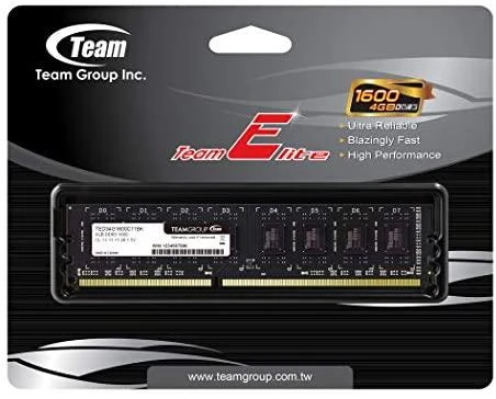RAM TEAM GROUP TED34G1600C1101 Team Group DDR3 4GB 1600MHz CL11 1,5V