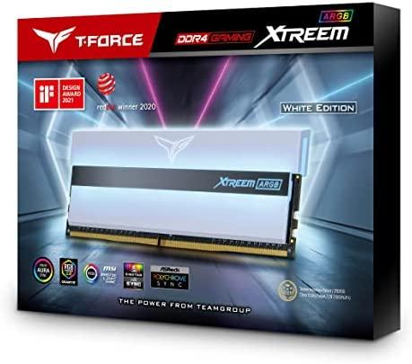 RAM TEAM GROUP T-Force XTREEM ARGB DDR4 16GB 2x8GB 3600MHz DIMM CL18 1.35V Baltas