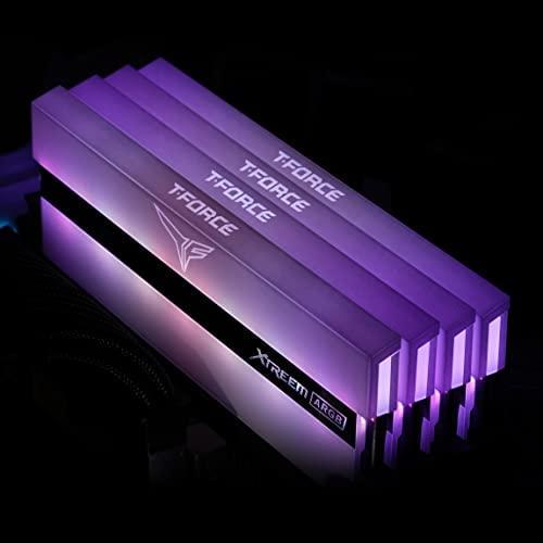 RAM TEAM GROUP T-Force XTREEM ARGB DDR4 16GB 2x8GB 4000MHz DIMM CL18 1.35V Baltas