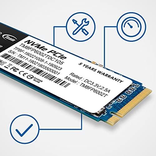 TEAM GROUP MP33 512GB PCIe Gen3 x4 NVMe M.2 SSD 1700/1400 MB/s