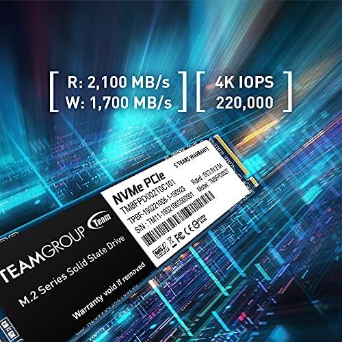 TEAM GROUP MP33 Pro 1TB PCIe Gen3 x4 NVMe M.2 SSD 2100/1700 MB/s