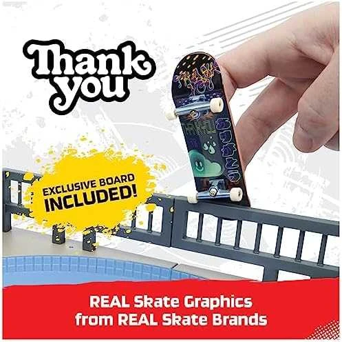Spin Master „Tech Deck“ grifų komplektas „Daewon FC88A Bowl Ramp“ + riedlenčių priedai