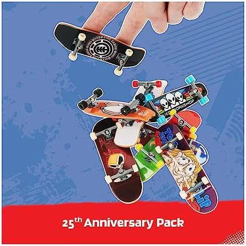 Spin Master „Tech Deck Rinkinys“ spalvingos grifinės riedlentės, 8 vnt. riedlenčių rinkinys, „tech deck“, vyruko figūrėlė