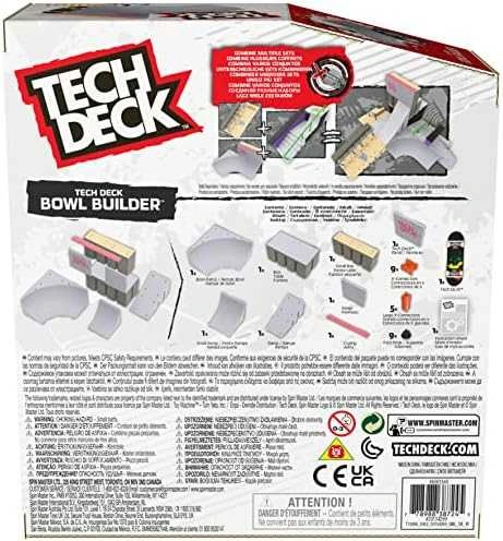 „Spin Master Tech Deck X-Connect“ starto rinkinys – „Bowl Builder“, žaislinė transporto priemonė