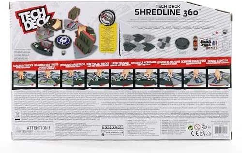Spin Master Grifo besisukanti rampa „Shredline“ 360 laipsnių kampu, 51 cm + „Riedlente Thank You Tech“ denis