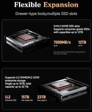 MINI-PC Minis Forum MS-A2-9955 AMD Ryzen 9 9955HX barebone