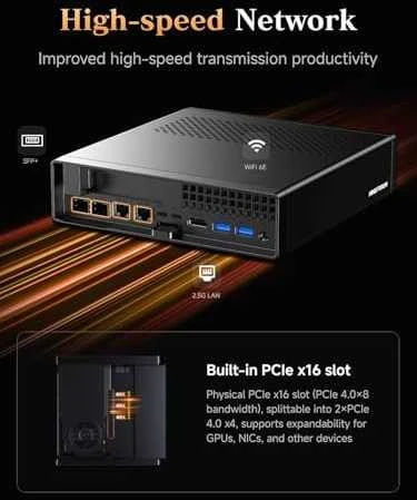 MINI-PC Minis Forum MS-A2-9955 AMD Ryzen 9 9955HX barebone