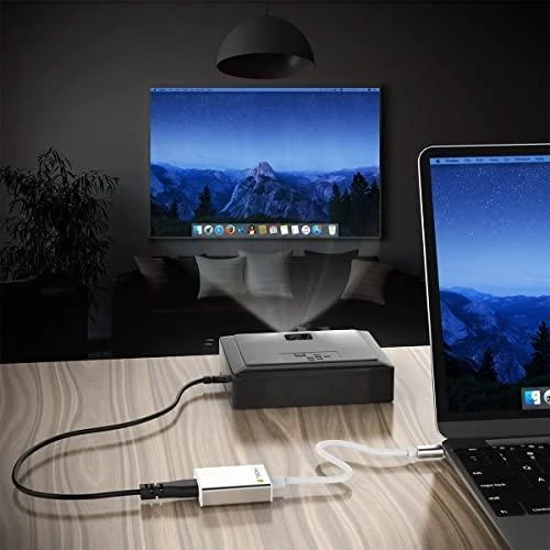 Techly IADAP USB31-HDMI USB ekrano adapteris Balta