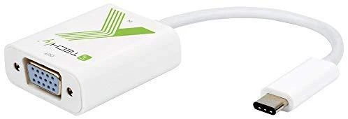 TECHLY 020423 Techly USB-C 3.1 į VGA M/F adapteris, baltas