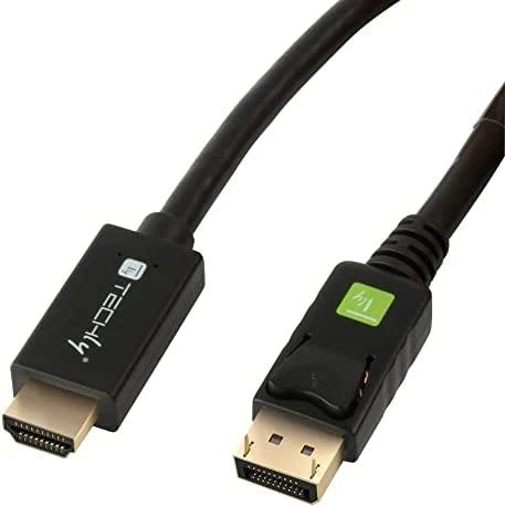 Kabelis Techly DisplayPort - HDMI 2m juoda (ICOC-DSP-H12-020)