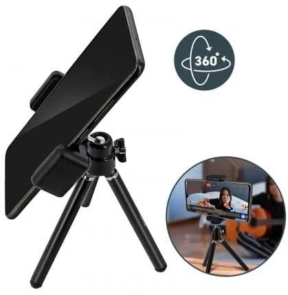Techly I-TRIPOD-UN trikojis Mobilusis telefonas 3 kojos Juoda