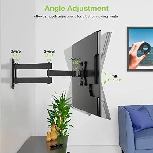 Techly Laikiklis ścienny do TV 13-30" LED/LCD 15kg sukamasis uchylny