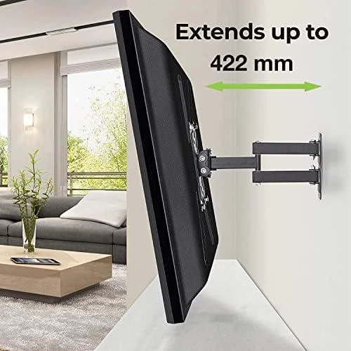 Techly ICA-PLB 136E televizoriaus laikiklis 139,7 cm (55″) Juoda