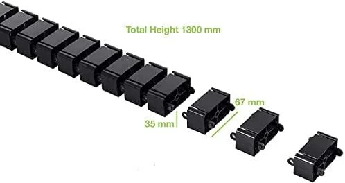 Techly Modulinis kabelio dangtelis stalui, 1,3 m kabelio dangtelis