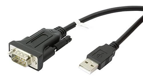 Techly USB į RS232/DB9 M/M keitiklis ant 1,5 m kabelio, plastikiniai maišeliai