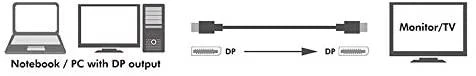 TECHLY Audio/Video laidas DisplayPort 8K M/M 2m Juodas