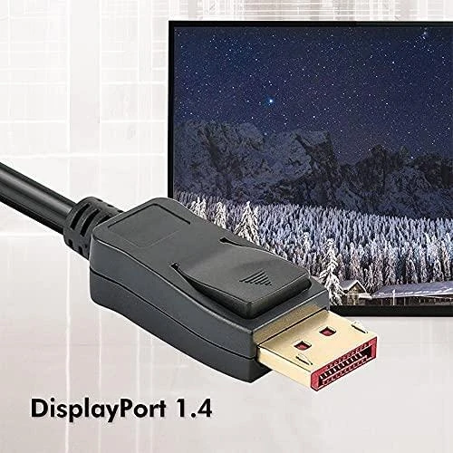 TECHLY Audio/Video laidas DisplayPort 8K M/M 2m Juodas