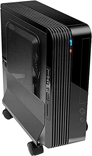 Techly ICA-CS 34 multimedijos įrenginio vežimėlis / stovas Multimedijos vežimėlis Juoda PC