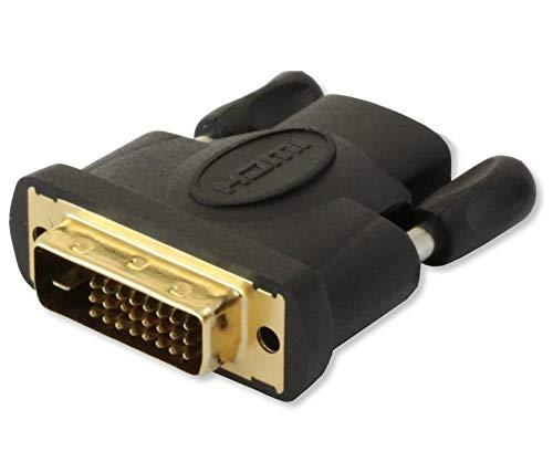 Adapteris AV Techly HDMI - DVI-D juoda (IADAP-DVI-HDMI-F)