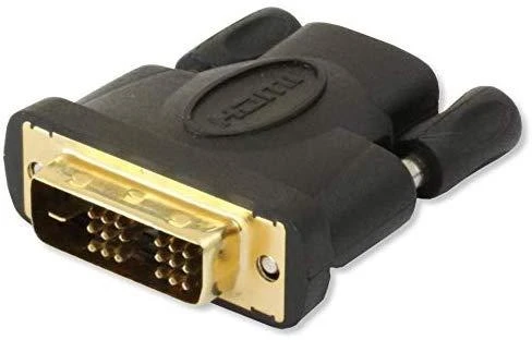 HDMI į DVI-D adapteris su auksine jungtimi