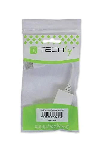 Techly Mini DisplayPort – HDMI M/F Balta