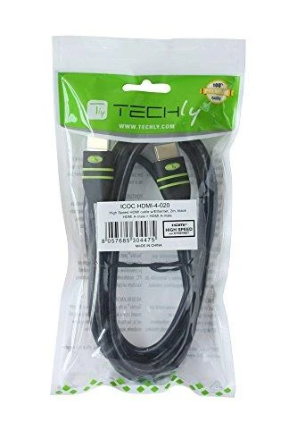 Techly Techniškai 5.0m HDMI-A M/M HDMI kabelis 5 m HDMI A tipo (standartinis) Juoda