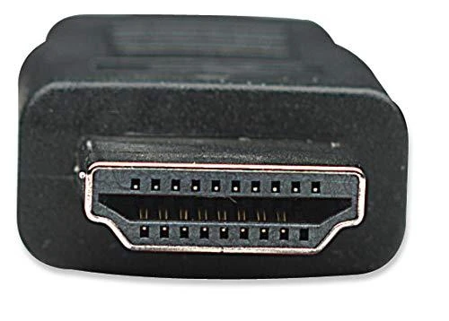 StarTech MANHATTAN HDMI kištukas į DVI-D 24+1 kištuką, dviguba jungtis, 1,0 m (3 pėd.), Juodas 322782