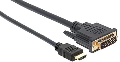 Techly Techniškai 1.8m HDMI - DVI-D M/M 1,8m Juoda