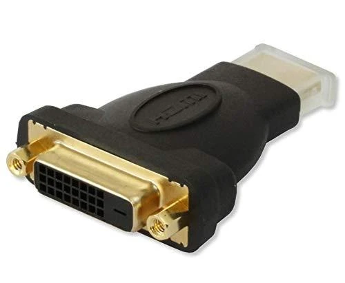 Adapteris AV Techly HDMI - DVI-D juoda