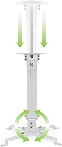 Techly ICA-PM 18S projektoriaus stovas Lubos Sidabras