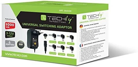 Techly maitinimo blokas su 6 keičiamais antgaliais pakuotėje