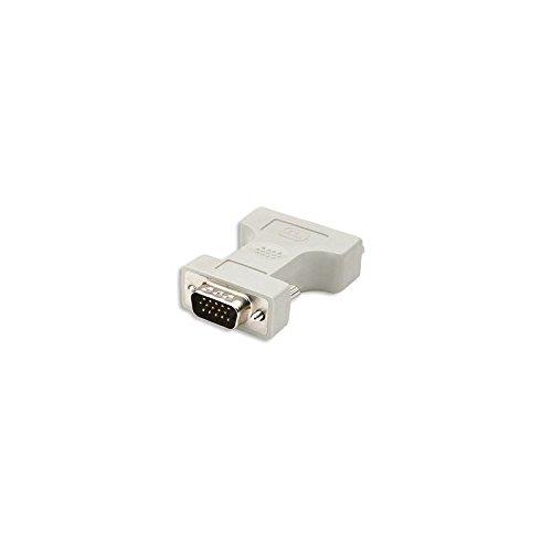 Techly DVI - VGA F/M DVI-I Pilka