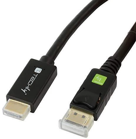 Kabelis Techly DisplayPort - HDMI 2m juoda (ICOC-DSP-H12-020)