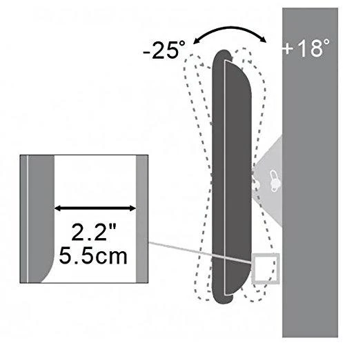 Techly ICA-LCD 113-BK televizoriaus laikiklis 94 cm (37") Juoda