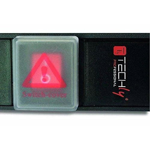 Techly Pro TECHLYPRO 023776 Rack 19 1U maitinimo juosta, skirta UPS 250V/16A 12x C13 lizdai C20 kištukas