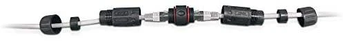 TECHLYPRO 105896 TechlyPro Modular inline jungtis RJ45 F/F Cat6 F/UTP lauko IP68