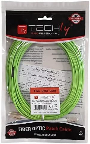 Intellinet Techly 2m LC/LC 50/125 optinio pluošto kabelis Mėlyna