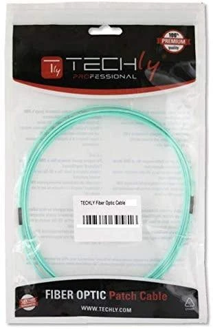 Intellinet Techly 2m LC/LC 50/125 optinio pluošto kabelis Mėlyna