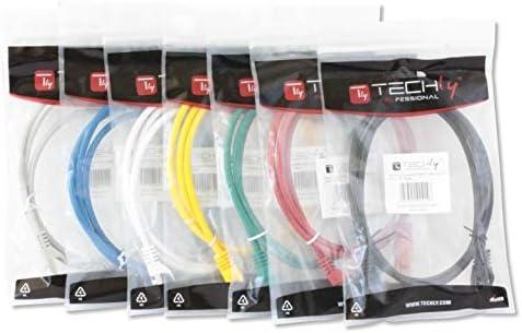 Techly Techly Patch laidas Cat5e UTP 20m pilka CCA