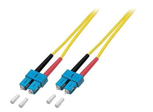 Patchcord Techly 303720 Šviesolaidinis pataisymo laidas OS2 9/125 SM SC-SC Duplex 5m
