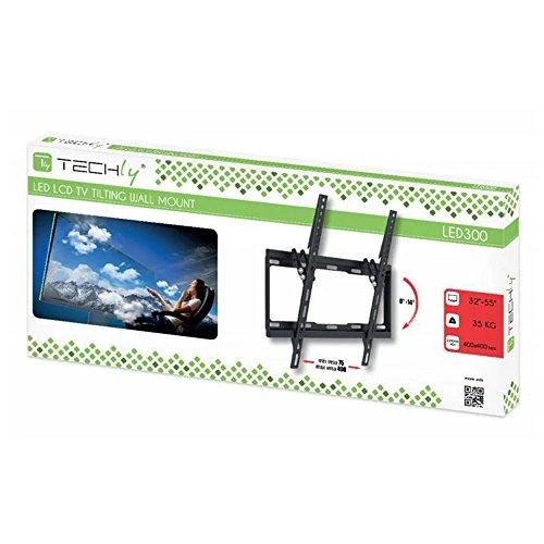 Techly ICA-PLB 161M televizoriaus laikiklis 139,7 cm (55") Juoda