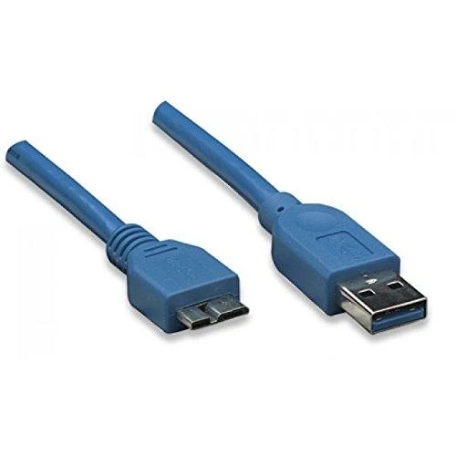 Techly USB-A – micro-B USB laidas 2 m mėlynas (ICOC-MUSB3-A-020)