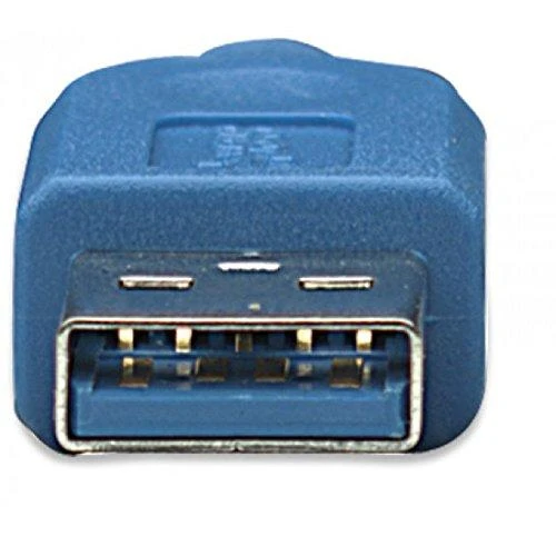 Techly USB-A – micro-B USB laidas 2 m mėlynas (ICOC-MUSB3-A-020)