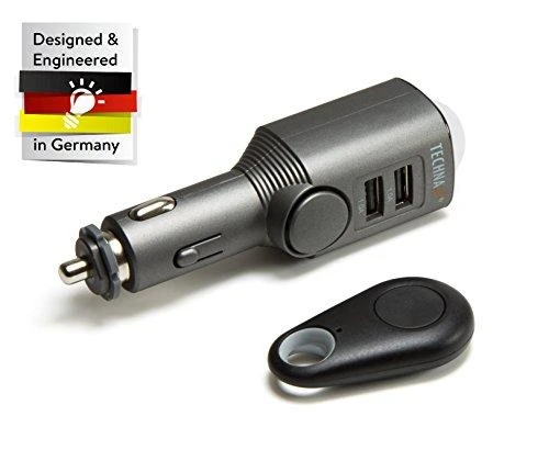 Universali signalizacija, automobilinis USB įkroviklis Technaxx Universal Mobile & Auto Alarm TX-100
